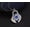 6, variant on MEN Stainless Steel Creative Metal Demon Evil Eye Pendant Chain Necklace 0202-1