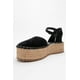 thumbnail image 4 of Viba - Alpargatas de ante negro negro 24.5 CM, 4 of 5