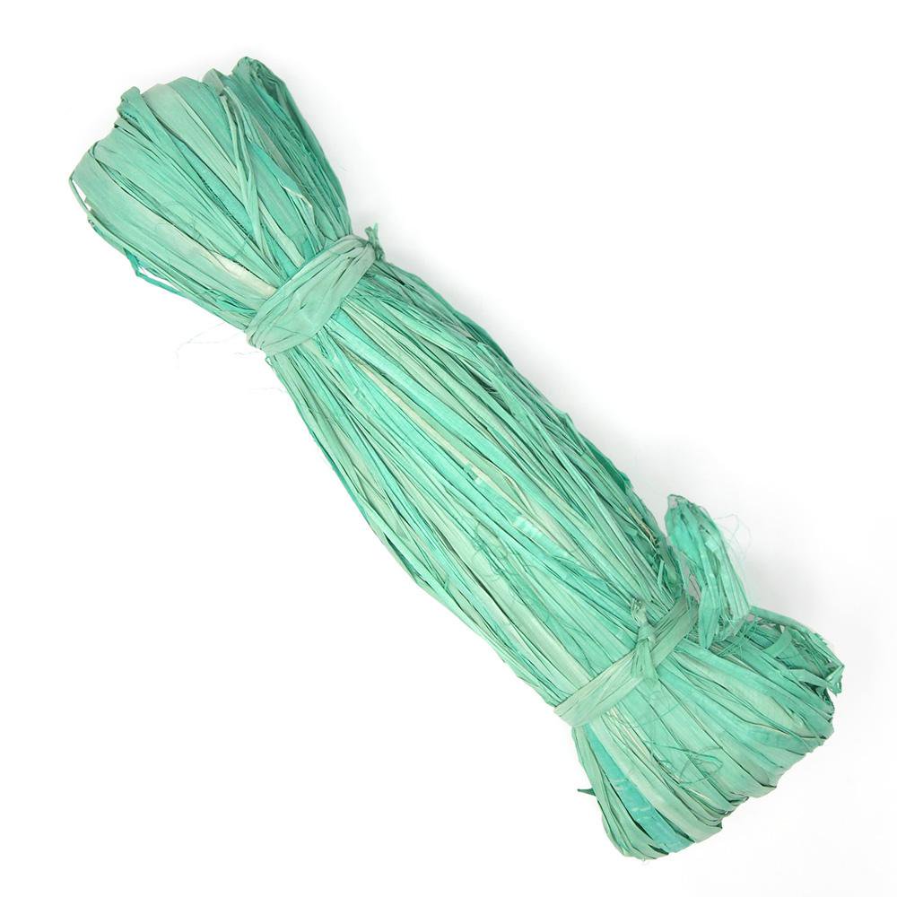 Small Raffia Grass Bundle, Mint, 50Grams