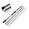 thumbnail image 5 of Taituoti 1.65M-2.1M 4/5 Section Fiberglass Spinner Baitcasting Fishing Rod M Tone,Polished Straight Handle 1.65M, 5 of 9