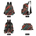 thumbnail image 4 of FORMRS Mini Backpack Purse for Women Travel Daypack Casual Shoulder Bag, Green Stars Abstract, 4 of 7