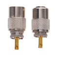 thumbnail image 1 of 2 juegos de adaptadores coaxiales RF a conector UHF RG58 SO239 SL16. Incluye adaptadores de cable coaxial., 1 of 1