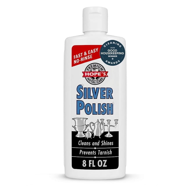 Limpiador protector de manchas Silver Polish & Cleaner HOPE'S, 240 ml