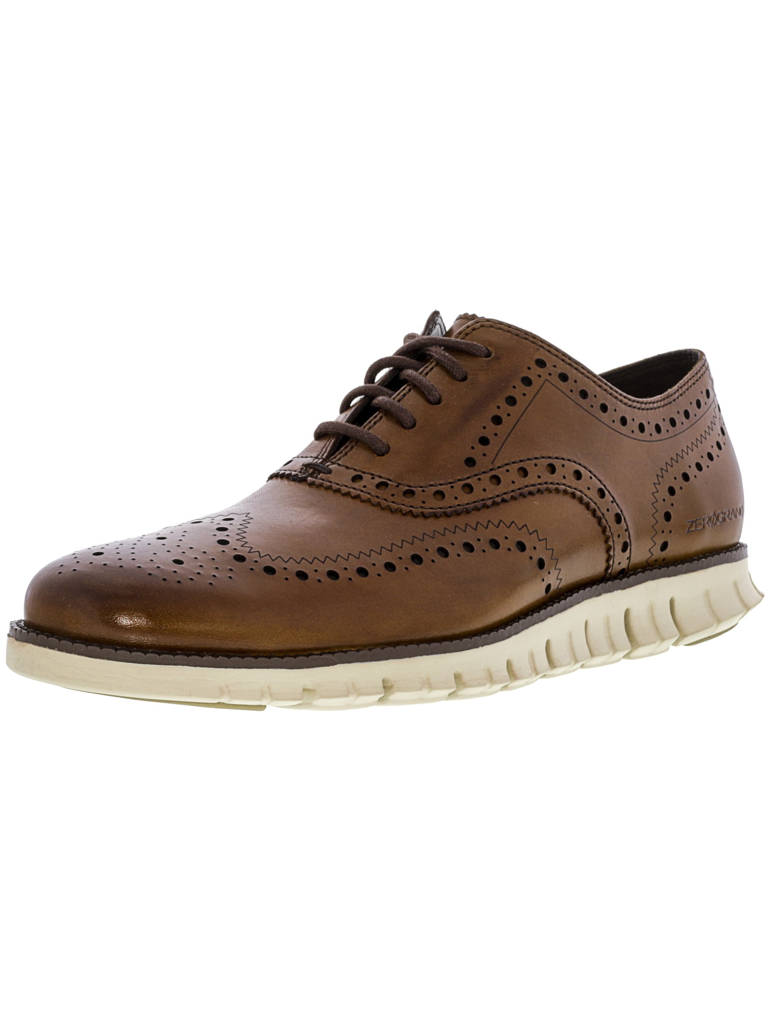 Cole Haan Men's Zerogrand Wing Oxford British Tan Ankle-High Leather ...
