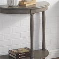 thumbnail image 4 of Bowery Hill Transitional Wood 1-Shelf Console Table in Antique Gray, 4 of 5
