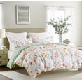 thumbnail image 3 of Juego de funda de edredón SLEEPBELLA Queen, 600 hilos, algodón, flores amarillas, 3 of 9