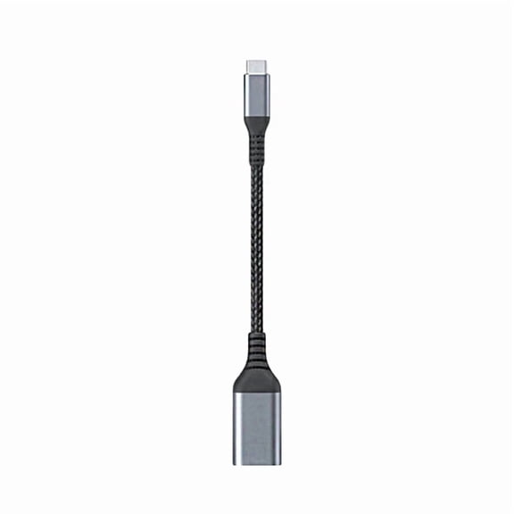 USB OTG Adapter USB C To USB3.0 OTG Adapter For Android Smartphones Fast Data Transfer With Durable Nylon Braided Cable