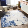 thumbnail image 3 of Mark&Day Area Rugs, 6x6 Triemen Modern Navy Square Area Rug (6'7" Square), 3 of 8