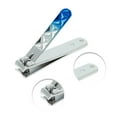 thumbnail image 3 of Unique Bargains 1 Pc Portable Gradient Large Nail Clippers Toenail Clippers Blue, 3 of 7