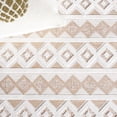 thumbnail image 6 of SAFAVIEH Cabana Ethan Geometric Indoor/Outdoor Area Rug, Natural/Ivory, 8' x 10', 6 of 14