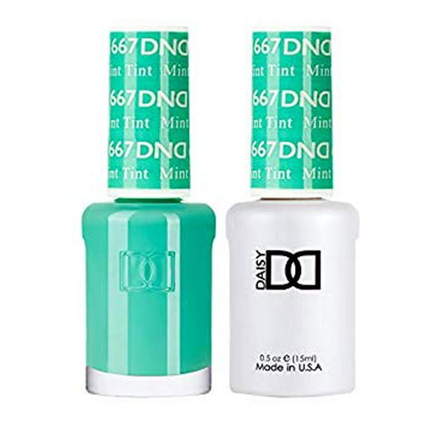 DND Nail Polish Gel & Matching Lacquer Set 667 MINT TINT Walmart
