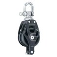 thumbnail image 1 of Harken 6270 Bloc d'Éléments en Aluminium Double 60 mm avec Pivot et Bec, 1 of 2