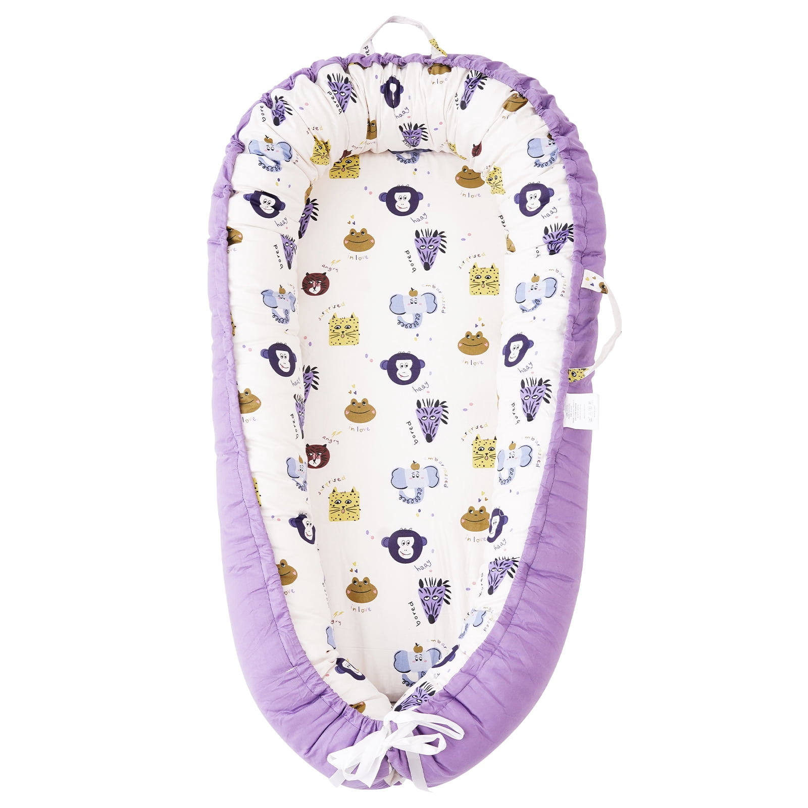 Dog Bed and Cat Bed - 100% Cotton with Foam Pet Bed for Small and Large Dogs