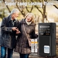 thumbnail image 6 of NOAA Weather Radio, Stereo Earphone Jack,AM/FM Battery Operated Transistor Portable Radio with Best Reception,Powered by 2 AA Battery for Emergency,Hurricane,Running, Walking,Home(Black), 6 of 8