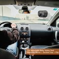 thumbnail image 4 of Qiilu 1Pc Adjustable Car Baby Child Back Seat Rear View Safety Mirror With Suction Cup Clip Black, Baby Rear View Mirror, Rear Baby Mirror, 4 of 7