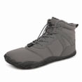 thumbnail image 7 of Unisex Winter Barefoot Footwear Non-slip Comfortable Warm Waterproof Slip-On Wide Boots Minimalist Zero Drop Provide Support For Women Men Walking Hiking, 7 of 7