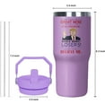 thumbnail image 2 of 30 oz Mom Tumbler with Handle and Flip Straw, New Mother Mama Gifts for Women from Daughter Son, Coffee Mug Water Bottle Stainless Steel Cup, Mothers Day Christmas Birthday Gift, 2 of 6