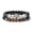 Howlite, variant on Gemstone Jasper Tiger Eye Obsidian Layered Hematite Bracelet Stretch Jasper T79