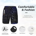 thumbnail image 5 of Daiia Physical Formulas Mens Swim Trunks Swim Shorts Quick Dry Swim Shorts with Mesh Lining Pockets-Large, 5 of 9