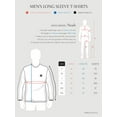 thumbnail image 7 of Ma Croix Mens Lightweight Casual Premium Comfort Crew Neck Collar Long Sleeve T-Shirt, 7 of 7