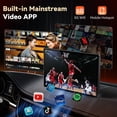 thumbnail image 3 of Pantalla CarPlay Kuayvan de 11.3" con cámara de reversa inalámbrica, 3 of 7