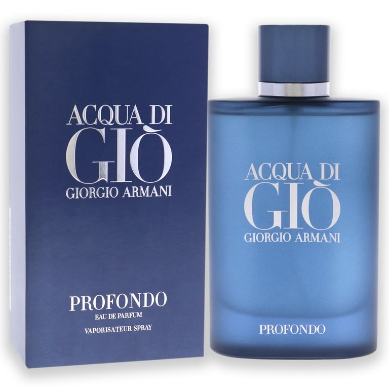 香水(男性用) Acqua di Gio Profondo 125ml Acqua di Giò Profondo — Fresh Cologne For Men — Armani Beauty