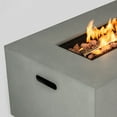 thumbnail image 5 of Propane Fire Pit Table with Hidden Tank Storage - 50,000 BTU Outdoor Gas Fireplace, Weather-Resistant, Easy Assembly, Includes Lava Rocks & Cover, Gray, 5 of 8