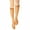 Dark Beige, variant on Angelina Women's Nylon Knee-High Socks, Beige (6 Pack)
