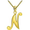 thumbnail image 1 of ORUYROP Sea of Ice Initial Alphabet Letters from A-Z Personalized and Custom Name Pendant Necklace-Sterling Silver necklace 18 Inch-Necklaces for Everyday Wear, 1 of 6