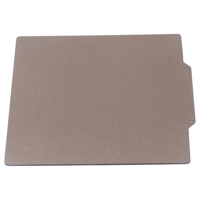 Placa de acero PEI de fuerte adhesión, resistente al calor, placa de acero con resorte magnético de doble cara para CR10 CR10S 310 X 310 mm