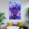thumbnail image 6 of Rhea Ripley Poster, Canvas Wall Hanging Art Painting, Artwork Print for Home Decor Bedroom Living Room Dorm, Frame, 6 of 8