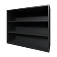 thumbnail image 3 of Chinle Wall Cabinet in Melamine with Open Storage, Black, 3 of 6