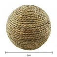 thumbnail image 5 of Small Pet Chewing Toy Natural Grass Ball for Teeth Cleaning Toys for Rabbit Cat Small Rodent, 5 of 5