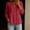 A1 Red, variant on Gauze Tops for Women Empire Waist Peplum Tops Babydoll Shirts Boho Top Button Down Shirts Womens Tshirts Bohemian Shirts V Neck Loose Fit Shirts Gauze Shirts Buisness Work Tee Peasant Blouses