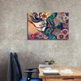 thumbnail image 3 of Epic Graffiti 'The Jaunty Spring' by David Galchutt, Canvas Wall Art, 40"x26", 3 of 8