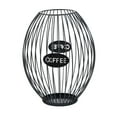 thumbnail image 3 of Abbracc Coffee Pod Holder Multipurpose Coffee Capsule Container for Kitchen Cafe Bar Black L, 3 of 9