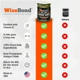 thumbnail image 4 of WiseBond Ol’ No.9 Wood Finish Wax Oil 9oz, Citrus Scented Polish Food Safe Conditioner, Waterproof Wooden Tables, Hardwood, Cutting Board, Bowl, Non-Toxic Restore, Protect, 4 of 7