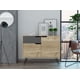 thumbnail image 3 of Mesa Auxiliar Recibidor Monaco Café Claro Virtual Muebles, 3 of 8