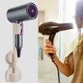 thumbnail image 5 of Gumesh Suction Cup Hair Dryer Holder, Wall Mounted No-Drill Bathroom Storage Rack for Hair Dryer and Curling Iron, Multifunctional Organizer with Strong Vacuum Suction, 5 of 6