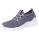 thumbnail image 1 of Zapatillas deportivas de malla transpirables para mujer, informales, con cordones, cómodas, deportivas, a la moda para estudiantes, 1 of 4