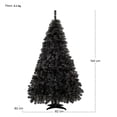 thumbnail image 5 of Árbol de Navidad Jardimex Pino Negro 1.60 Metros 650 Ramas, 5 of 5