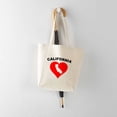 thumbnail image 5 of CafePress - California Heart Cutout Tote Bag - Unisex Canvas Tote Bag, Beige, 1-Piece, 5 of 7