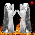 thumbnail image 4 of Aluminum Foil Gloves Heat Resistant High Temperature Insulation 500°C, 4 of 4