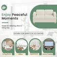 thumbnail image 7 of YOUDENOVA 89" Modern Corduroy Sofa,3 Seater Couches for Living Room, Bedroom,with Deep Seat, Beige, 7 of 7