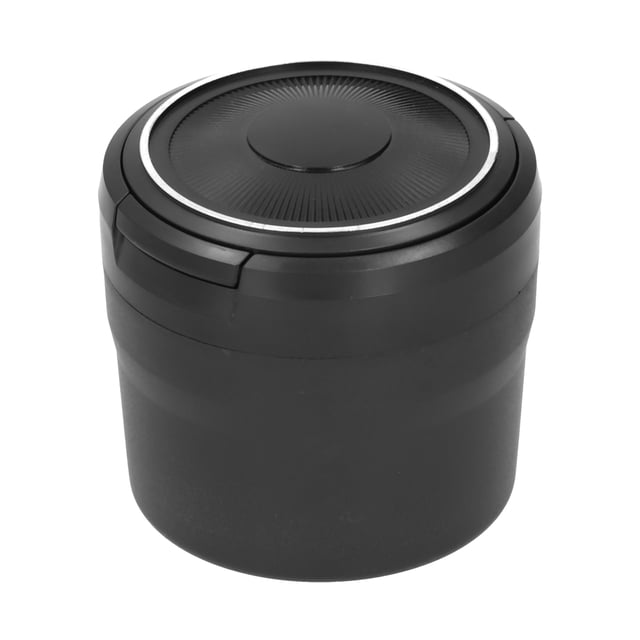 Cenicero para cigarrillos, cenicero de acero inoxidable para coche, cenicero portátil, máxima fiabilidad