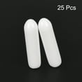 thumbnail image 2 of 25pcs Rubber End Caps 3mm(1/8") ID Vinyl Round End Cap Cover Screw Thread Protectors White, 2 of 4
