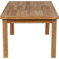 thumbnail image 3 of RRI Goods Outdoor Coffee Table, Grade A Teak Wood Patio Rectangular Table, 3 of 9