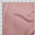 thumbnail image 4 of oneOone Cotton Jersey Pink Fabric Christmas Quilting Supplies Print Sewing Fabric By The Yard 58 Inch Wide, 4 of 5