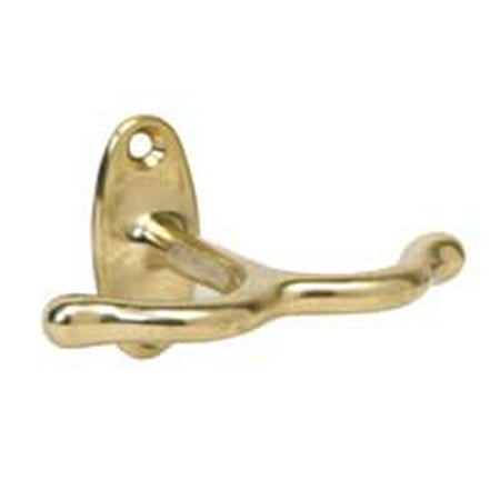 

Ives 580A Cast Aluminum Ceiling Hook - Brass