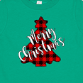thumbnail image 4 of Inktastic Red Buffalo Plaid Christmas Tree Boys or Girls Baby T-Shirt, 4 of 5